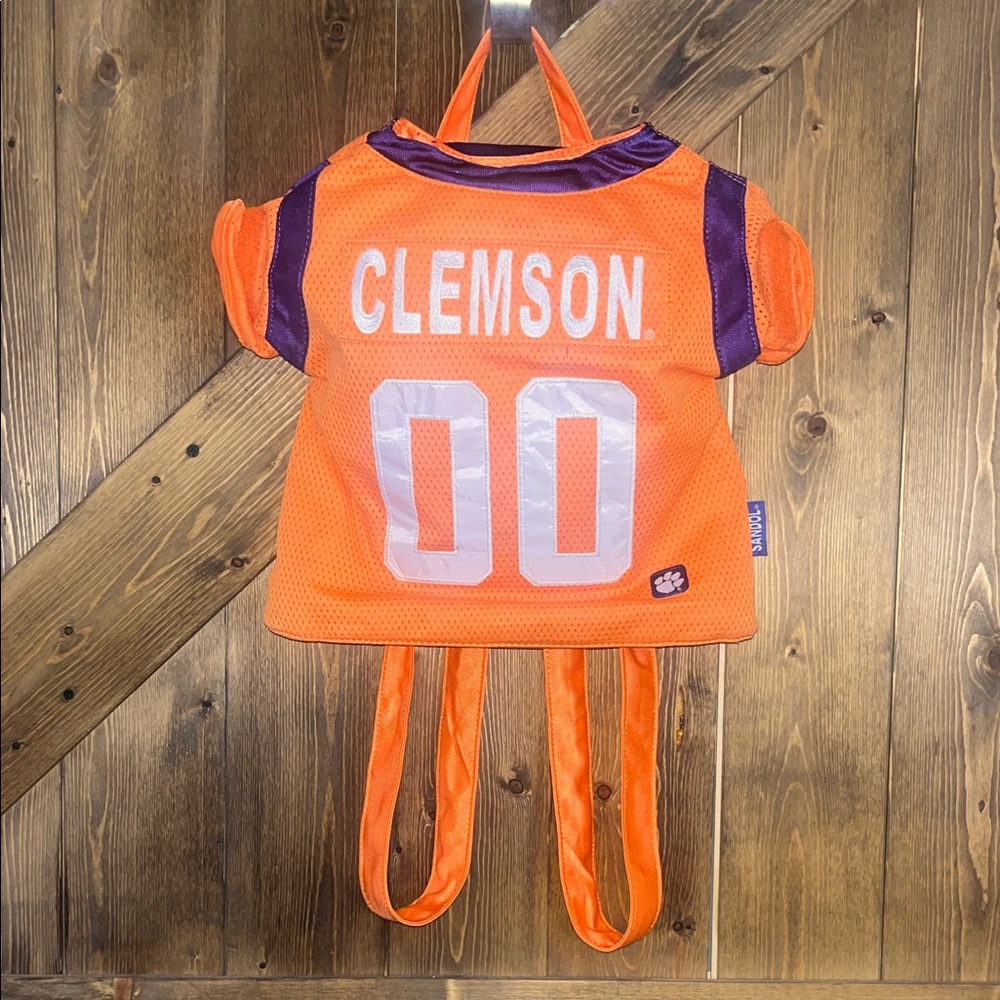 Clemson Football Jersey backpack purse. Size 13x13